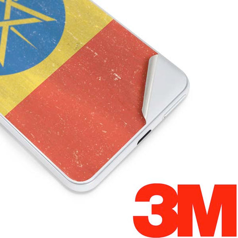 Ethiopia Flag Distressed Google Pixel 3 Skin